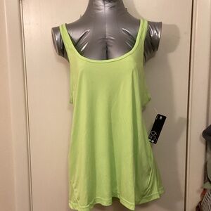 Splits59 Bright Green Tank Top Large